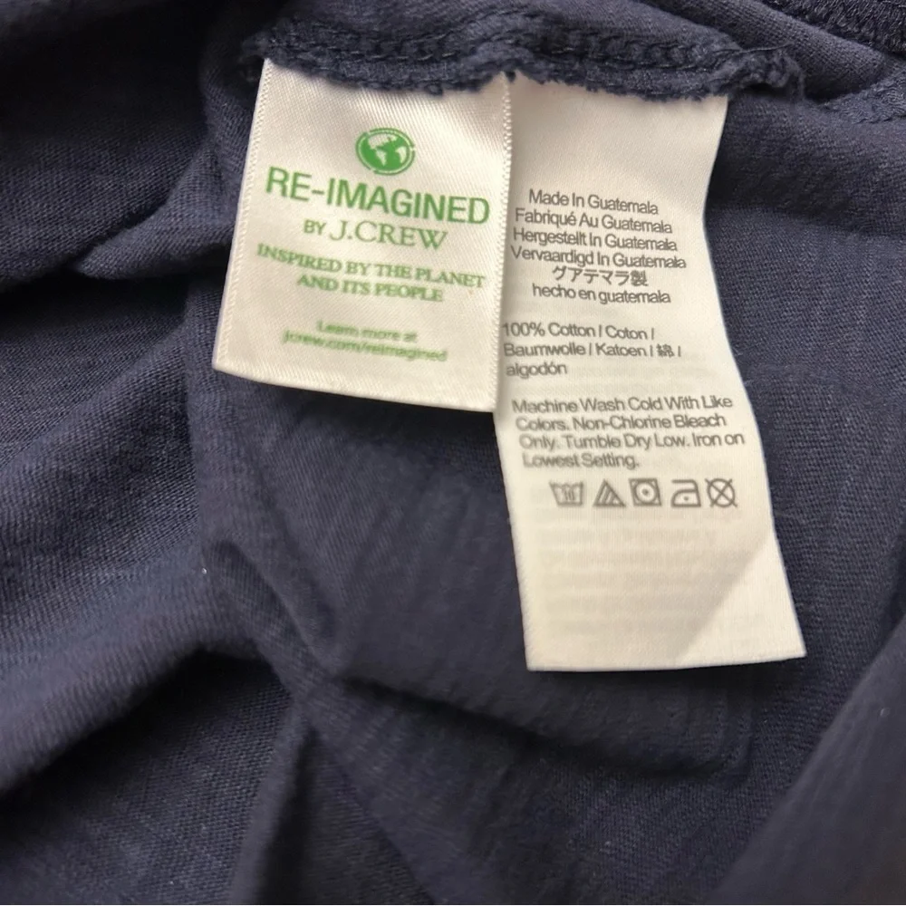 J. CREW Slub Cotton Short Sleeve Tee